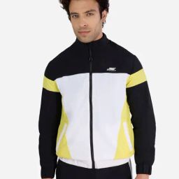 Skechers Multicolored Regular Fit Colour Block Jacket-image-23