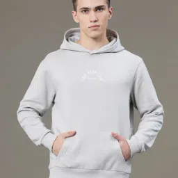 Red Tape Grey Cotton Polyblend Graphic Baggy Fit Sweatshirt And Hoodies-image-77