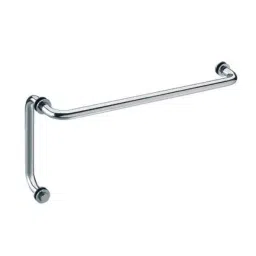 DORMA 458x205x18 mm Stainless Steel Chrome Plated Finish Towel Rod with Handle Shower XL-C 8021A-image-33