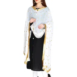 Dupatta Bazaar White Dupatta image 3