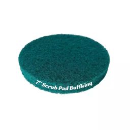 BuffKing Disc Scrub Pad 17.78 cm (7 Inch) Green Medium Density Pack of 5-image-59