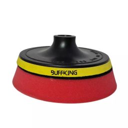 BuffKing Pro Detailing Foam Pad Set RED for Finishing 17.78 cm (7 Inch) with M14 Backing Plate and Drill Adaptor-picture-17