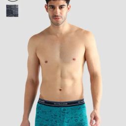 U.S. Polo Assn. Multicolored Elasticized Waist Printed I616 Trunks - Pack Of 2-picture-20