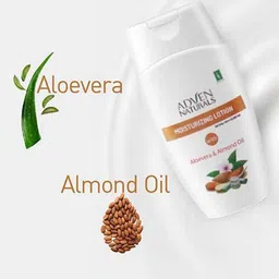 Adven Moisturizing Lotion With Aloevera & Almond Oil- 100 ml Each image 3