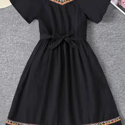 INCLUD Fit & Flare Midi Dress-image-78