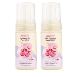 MAATE Set of 2 Kids Foaming Face Wash with Holy Lotus & Mulberry - 100 ml each-2