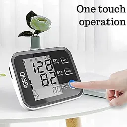 iGRiD IG1406 Digital BP Monitor with LED Display (Grey and White) image 2