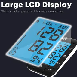 iGRiD IG1408 Digital BP Monitor with LCD Display (Black) image 2