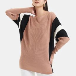 Kazo Khaki Color-Block Pullover-picture-21