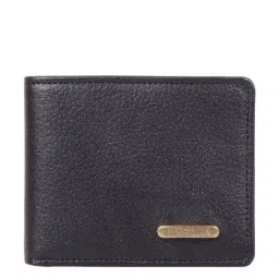 Hidesign Black Solid Wallets for Men-image-64