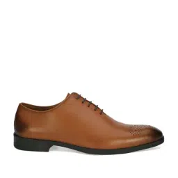 San Frissco Men's Tan Oxford Shoes-picture-20