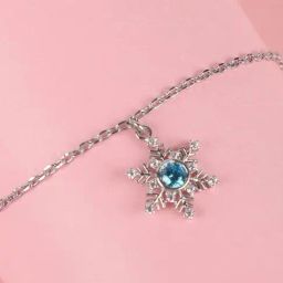 Clara 92.5 Sterling Silver Snowflake Bracelet for Women-image-51