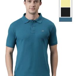 Force NXT Multicolored Cotton Regular Fit Polo T-Shirt-image-93