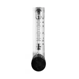 Japsin Instrumentation Acrylic Tube Rotameter 0 to 5 LPM Range ±2% Full Scale, JIPL-ATR-AIR-2-9