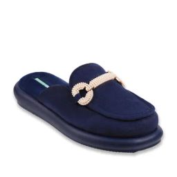 Catwalk Women's Blue Mule Shoes-image-22