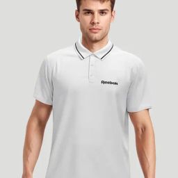 Reebok White Cotton Regular Fit Polo T-Shirt-picture-36