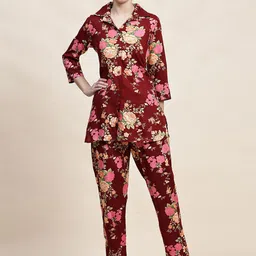 TRUVON FASHIONS Printed Shirt With Trousers Co-Ords-picture-47
