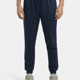 Jockey Navy Cotton Slim Fit Joggers-picture-19