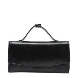 Teakwood Leathers Black Textured Wallet for Women-17