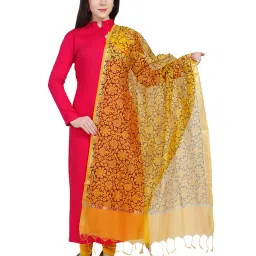Dupatta Bazaar Mustard Dupatta image 1