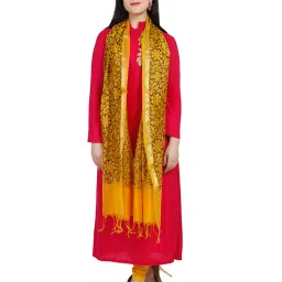 Dupatta Bazaar Mustard Dupatta image 3