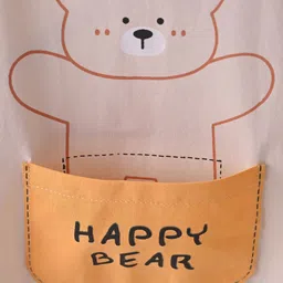 Bold N Elegant Infants Happy Bear Printed Short Dungaree With T-Shirt image 4