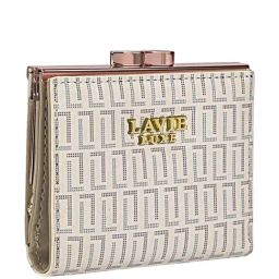 Lavie Luxe White LX Mono Frame25 Sm Wa Wallet-21