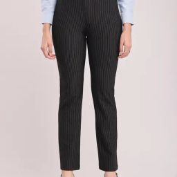 Fablestreet Black Striped Pants-image-56