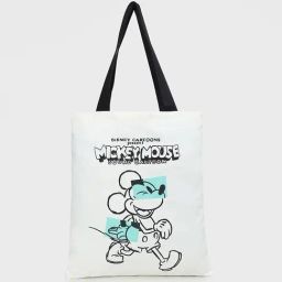 Ginger by Lifestyle Off White Printed Tote Bag-43