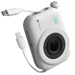 Portronics White Power Shutter Magnetic Wireless Fast Charging Powerbank-6