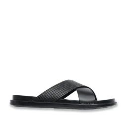 Gordon & Bros Men Black Mp Cross Strap Sandals-picture-21