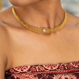 Shaya 92.5 Sterling Silver Queen of Organising Necklace for Women-image-68