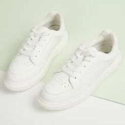 Ginger by Lifestyle Women's White Sneakers-image-74