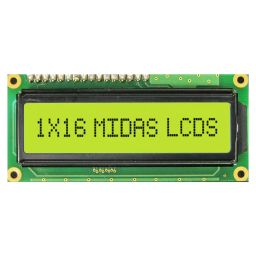 MIDAS DISPLAYS ALPHANUMERIC DISPLAY, STN, 6.56MM, COB, MC11606A6WR2-SPR-image-24