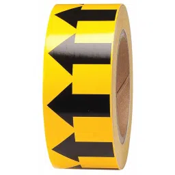 BRADY Pipe Marking Tape Yellow & Black & 2 inch width 90 ft Roll, 4T563-image-37