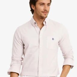 Rare Rabbit Beige Regular Fit Solid Shirt-image-22