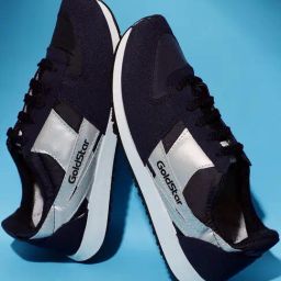 GOLDSTAR Navy Running Shoes-image-1