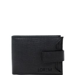 LOREM Men Textured Two Fold Wallet image 2