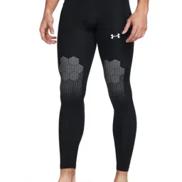 Under Armour Black Fitted Printed Sports Tights-picture-35