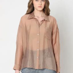 Vero Moda Brown Shirt-image-93