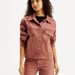 Levi's Dark Rust Denim Jacket-picture-46