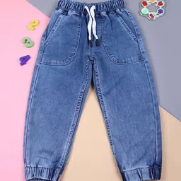 V-Mart Boys Mid Rise Stretchable Joggers-29