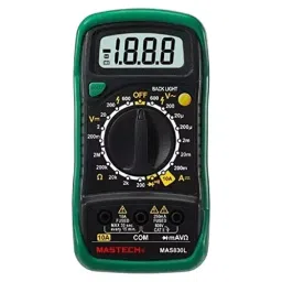 Sibass Electric Digital Multimeter with 2000 LCD Display and 20 µA - 10 A DC Current Range, SE-MAS830L (Pack of 40)-17