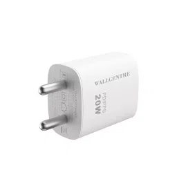 WALLCENTRE 20 W Charger Adapter Type-A & Type-C Compatible - With Android & iOS Devices, WCPCH20006-picture-30