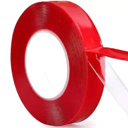 GENERIC 72 mm Polyester Double Sided Tape 50 m length Red (Pack of 24 Pcs)-picture-47