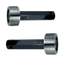 Baker Thread Plug Gauge 6H Class Right Hand S/E GO & NOT GO 80 mm Nominal Dia 2 mm Pitch-image-23