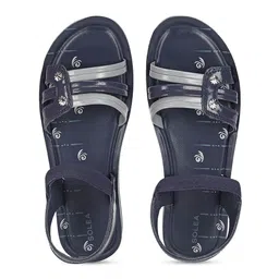 Paragon Lightweight Comfortable Open Toe Flats-11