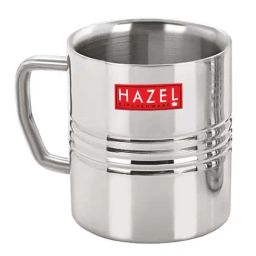 HAZEL Stainless Steel Green Tea Coffee Amrapali Mug, 1 Pc, 300 ml-2