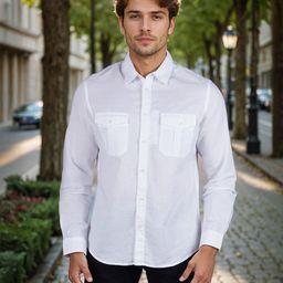 Celio Men Classic Regular Fit Solid Spread Collar Casual Shirt-image-75