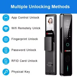 GOLENS Digital Door Lock with 3D Face ID Recognition Biometric, X76 image 5